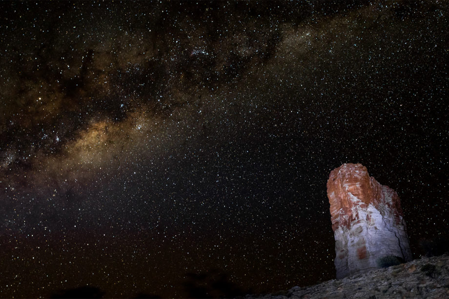 Astro Photography Chambers Pillar Landscape Photograph