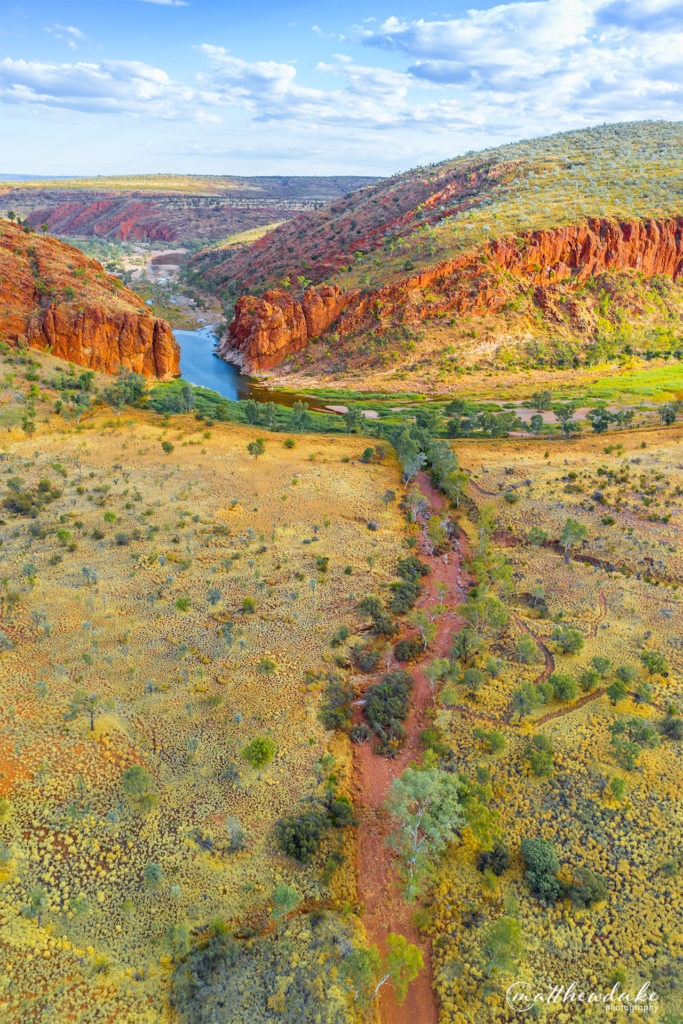 Glen helen gorge northern territory vertical landscape photograph