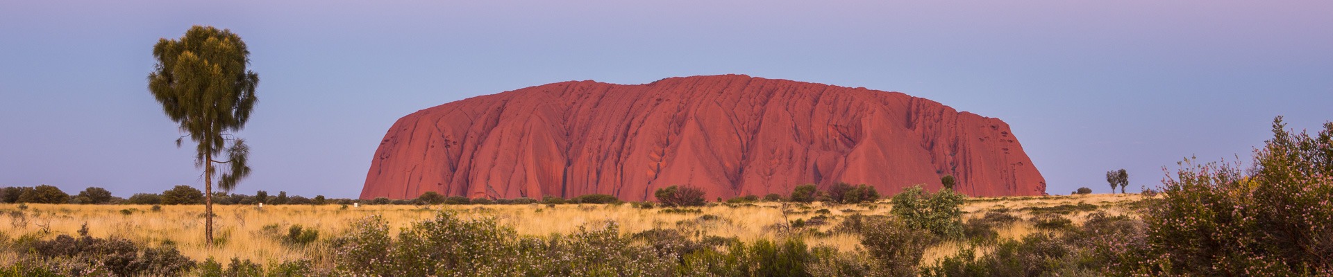 landscape photograph of Uluru in outback Australia
