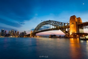 Sydney Harbour Sunset landscape photograph