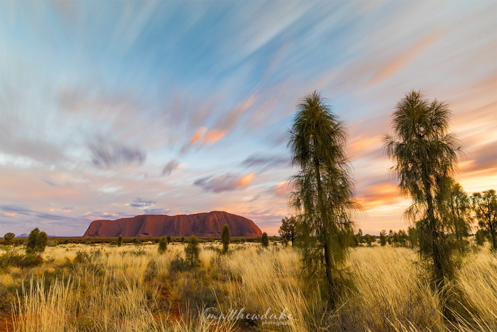 M Duke Glorious Morning Ayers Rock Sunrise