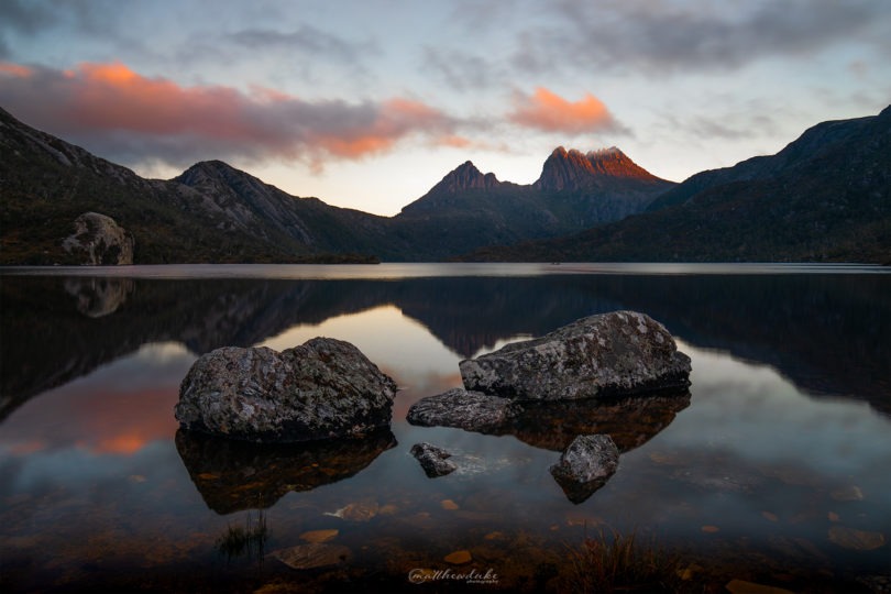 Cradle Mountain Sunset - Dove Lake - Matthew Duke - Web