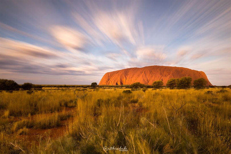 Uluru Dreaming - Long Exposure Landscape Photography Ayres Rock Matthew Duke